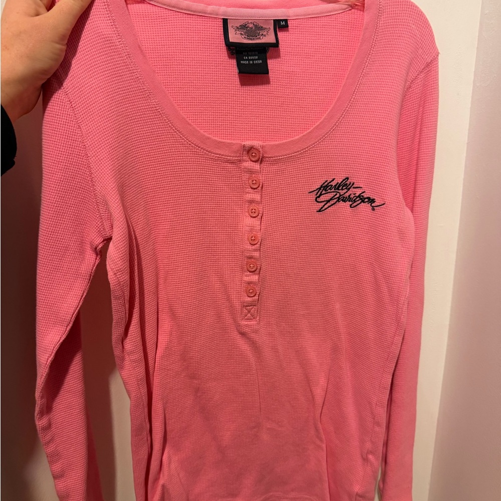 Harley-Davidson Pink Women's Top